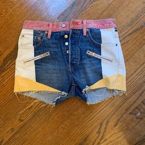 Levi denim shorts